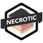 Necrotic wound type