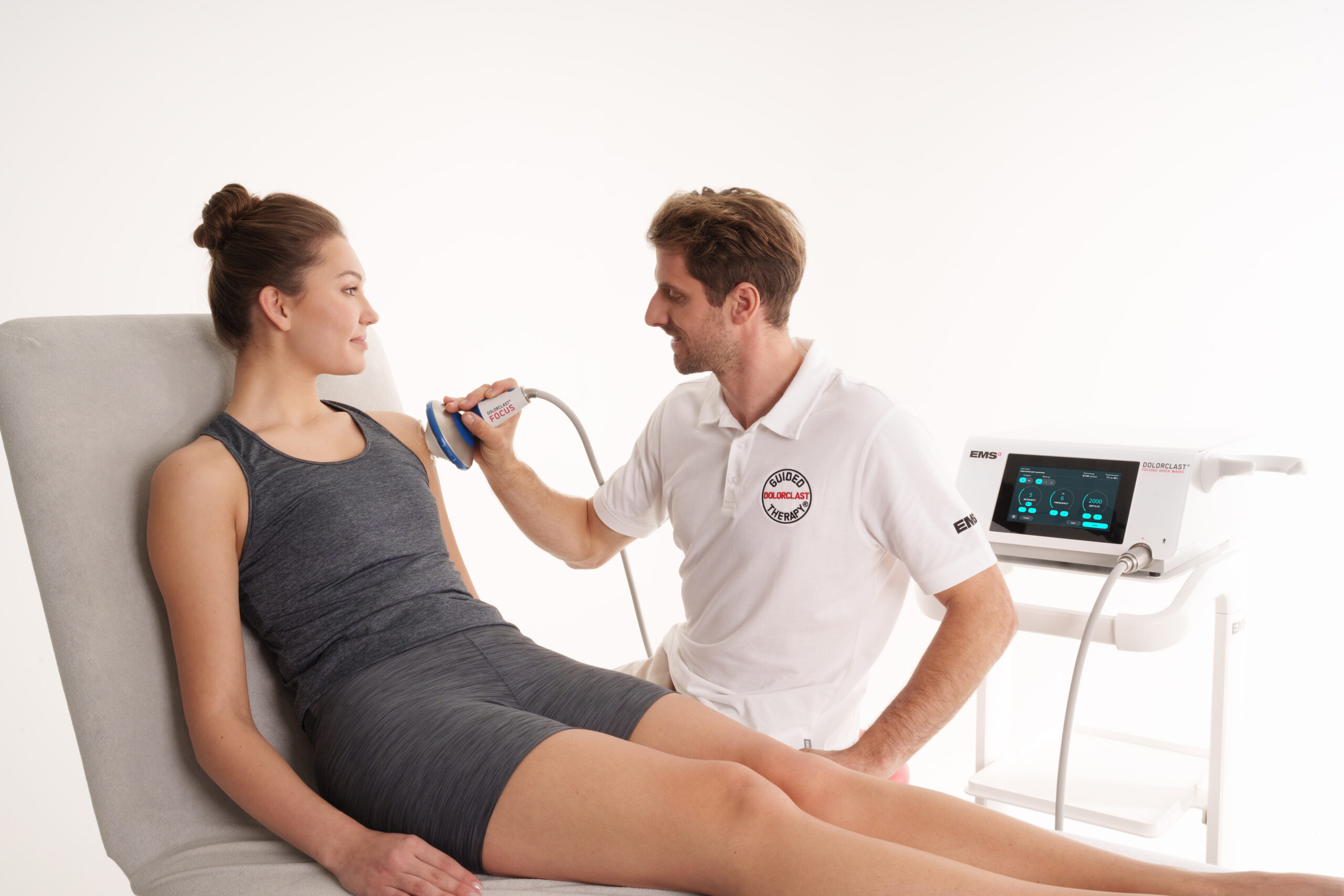 Fokussierte Stoßwellentherapie – Anwendung 2